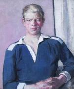 Francis Campbell Boileau Cadell Rugby Player USA oil painting artist
